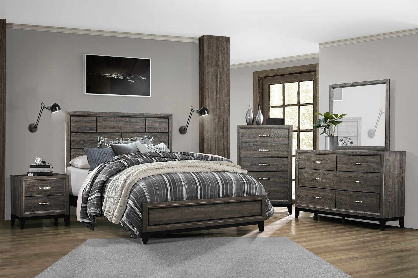 Davi Queen Bed