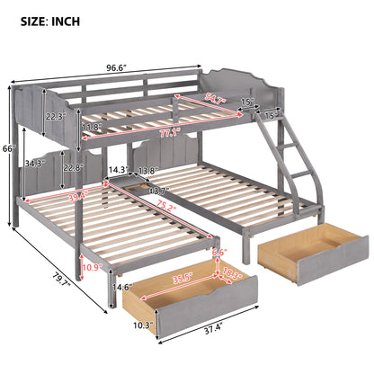 Velvet Dreams Triple Bunk Bed