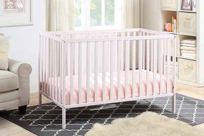 Palmer 3-in-1 Convertible Island Crib - Pink