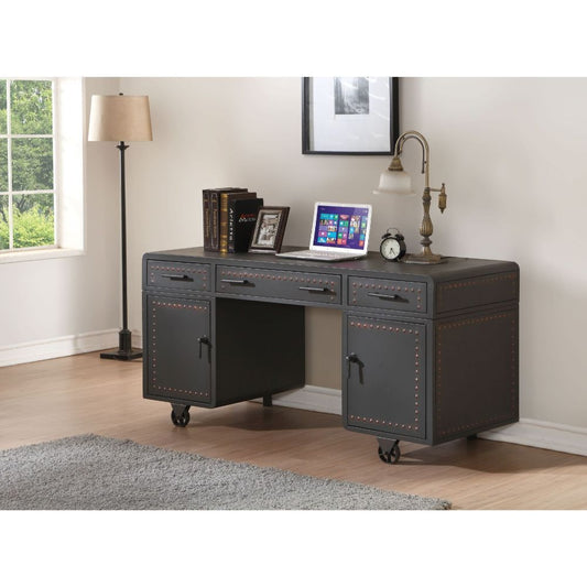 Actaki Desk in Sandy Gray