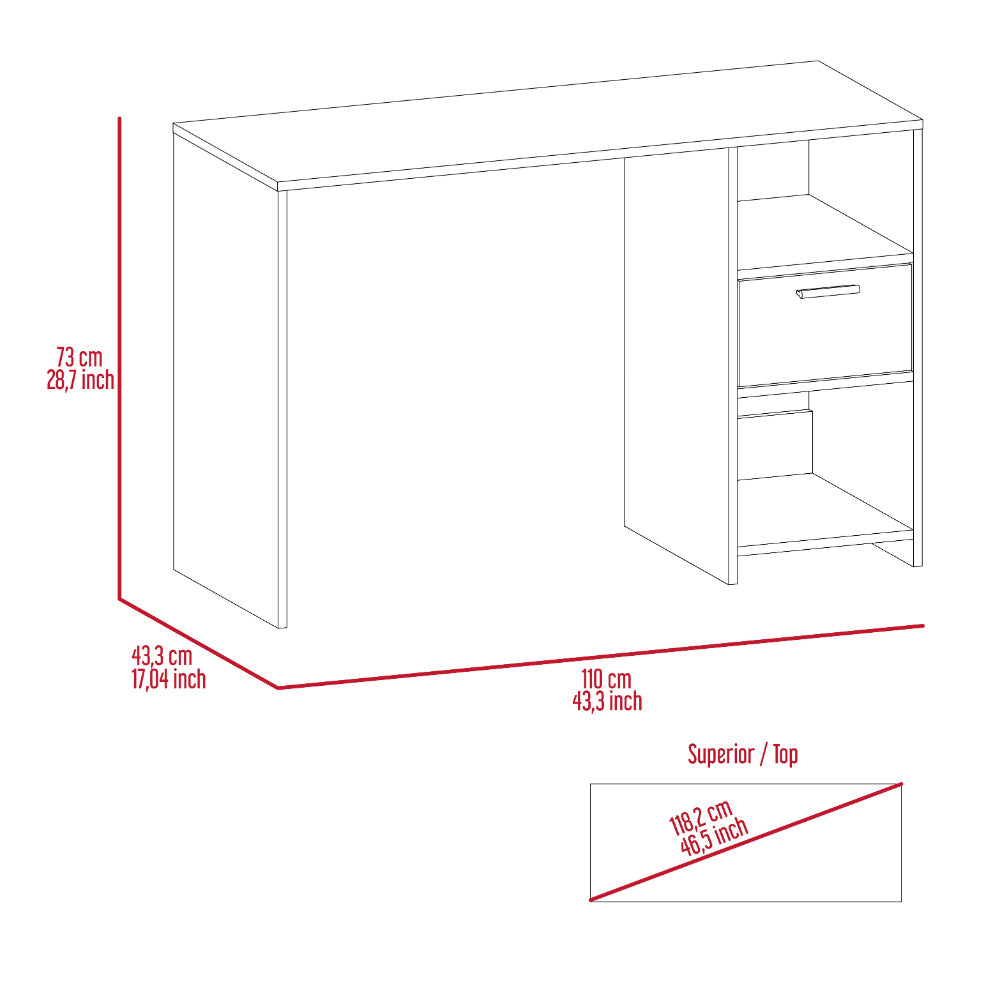 Oakwood Writing Desk