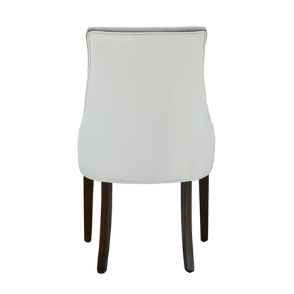 Elegant Smoke Upholstered Dining Chair