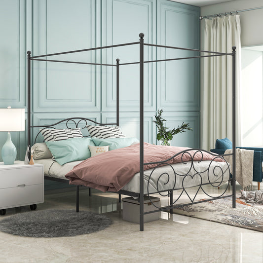 Elegant Dreams Canopy Bed