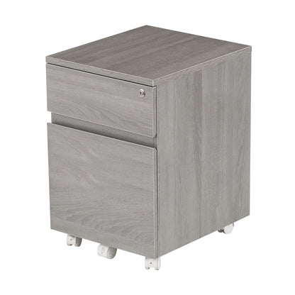 TechLock Grey File Cabinet