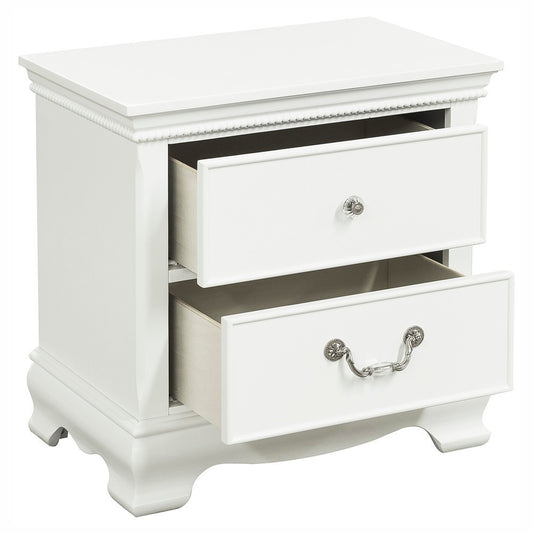 Janita Nightstand - White