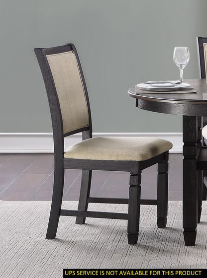 Rex Dining Chair  (Set of 2) - Black