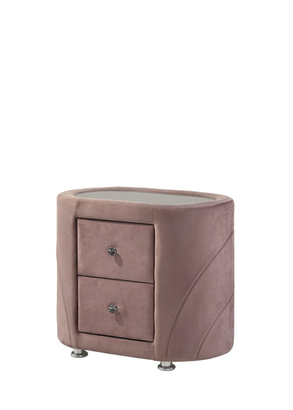 Salonia Nightstand - Pink