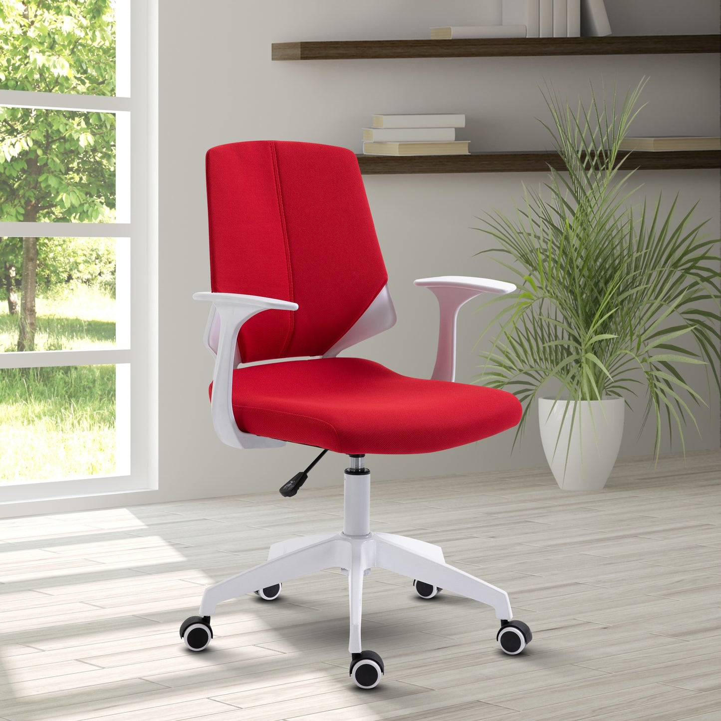 Techni Adjustable Office Chair - Red