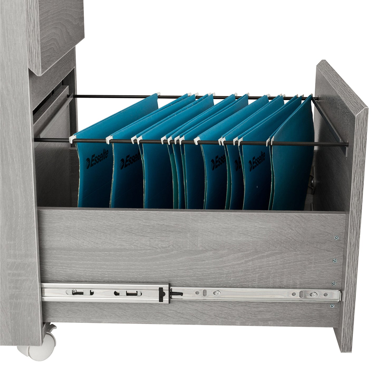 TechLock Grey File Cabinet