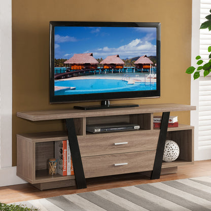 Nat TV Stand - Dark Taupe