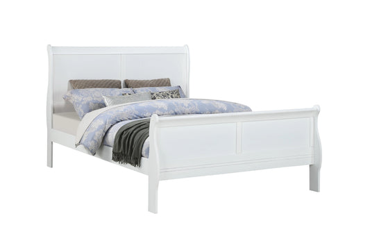 Elegance Rest Queen Size Panel Sleigh Bed