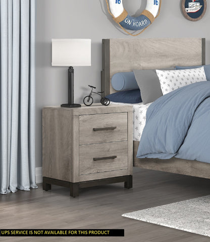 Dojo Nightstand - Light Gray