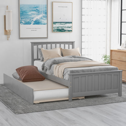 Alpha Twin Trundle Bed