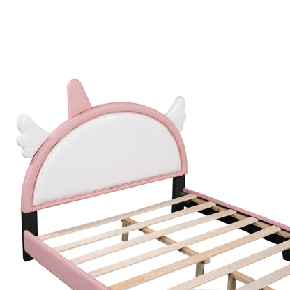 Unicorn Dreams Full Size Upholstered Bed