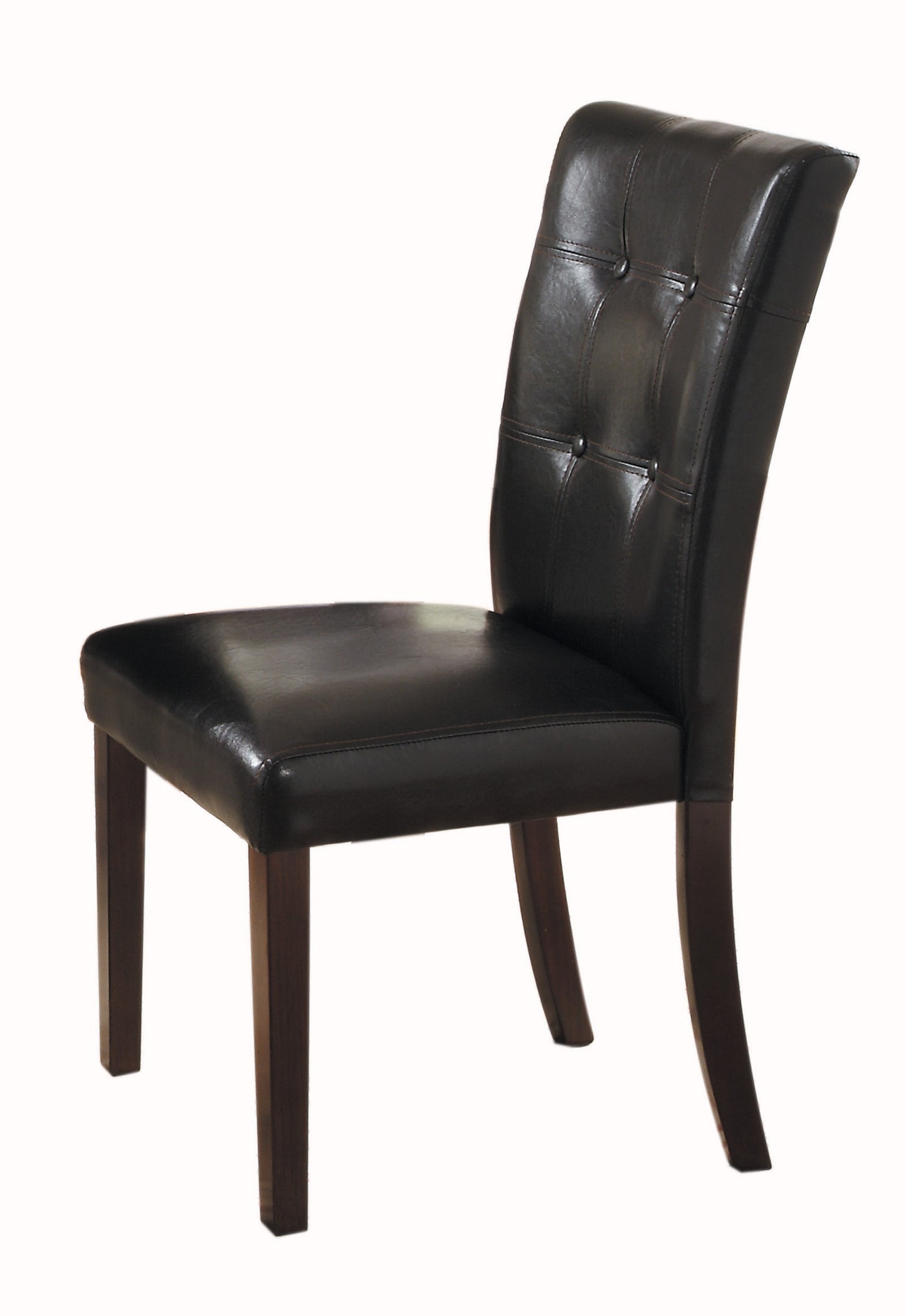 Tammy Button-Tufted  Dining Chair (Set of 2) - Espresso