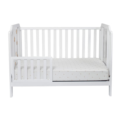 Nautical 3-in-1 Convertible Island Crib - White