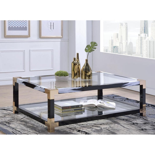 Azure Glass Coffee Table