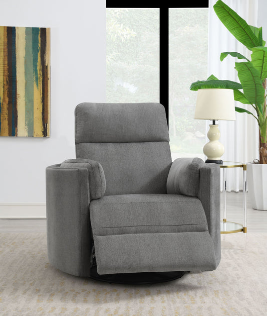 Azalea Glider Recliner - Charcoal