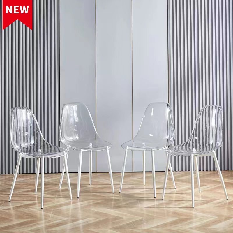 Burt Clear Dining Chairs (Set of 4)