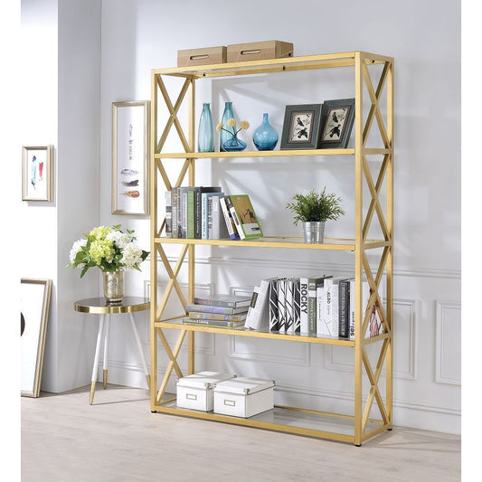 Mira Glass Bookshelf