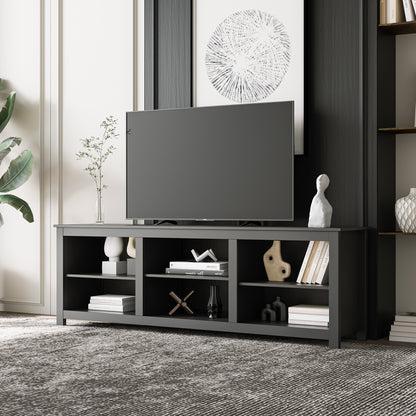 Elegant Living TV Console with Ample Storage