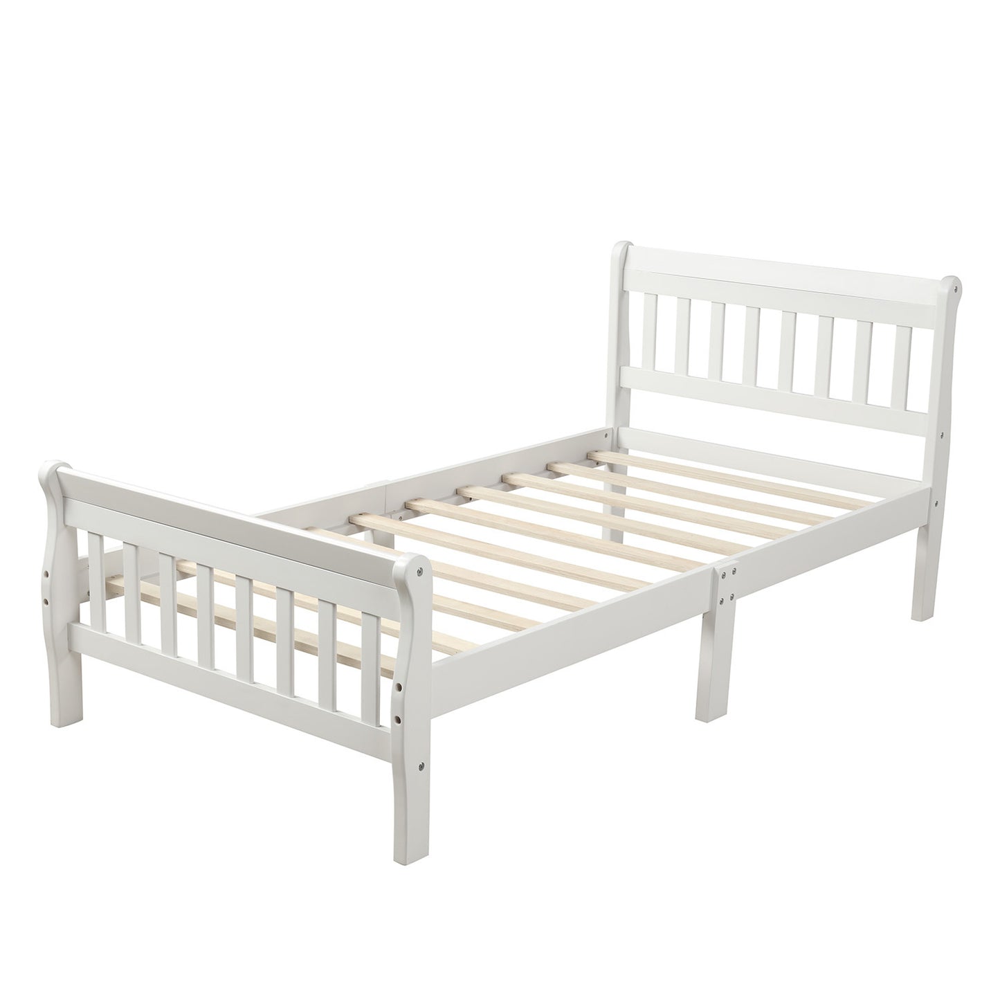 EcoDream Twin Wood Platform Bed