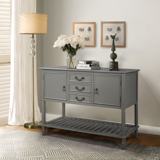 Prestige 45" Console Table with Drawers and Shelves
