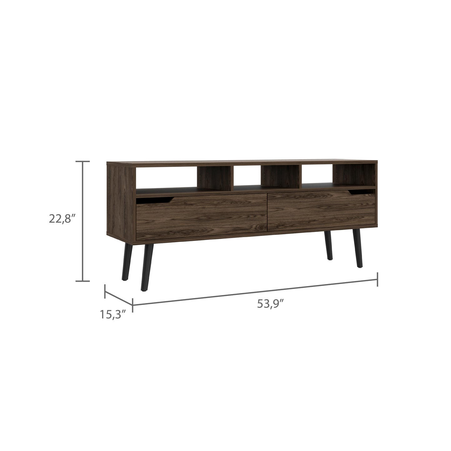 Walnut Haven Media Console