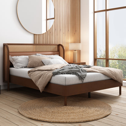 Elegance Craft Rattanwood Queen Bed