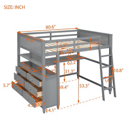 Urban Zen Loft Bed