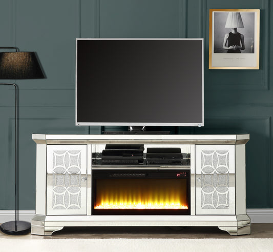 Cozy Station  TV Stand  With Fireplaces
