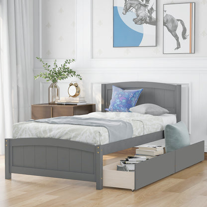 Cloud Soft Twin Platform Bed