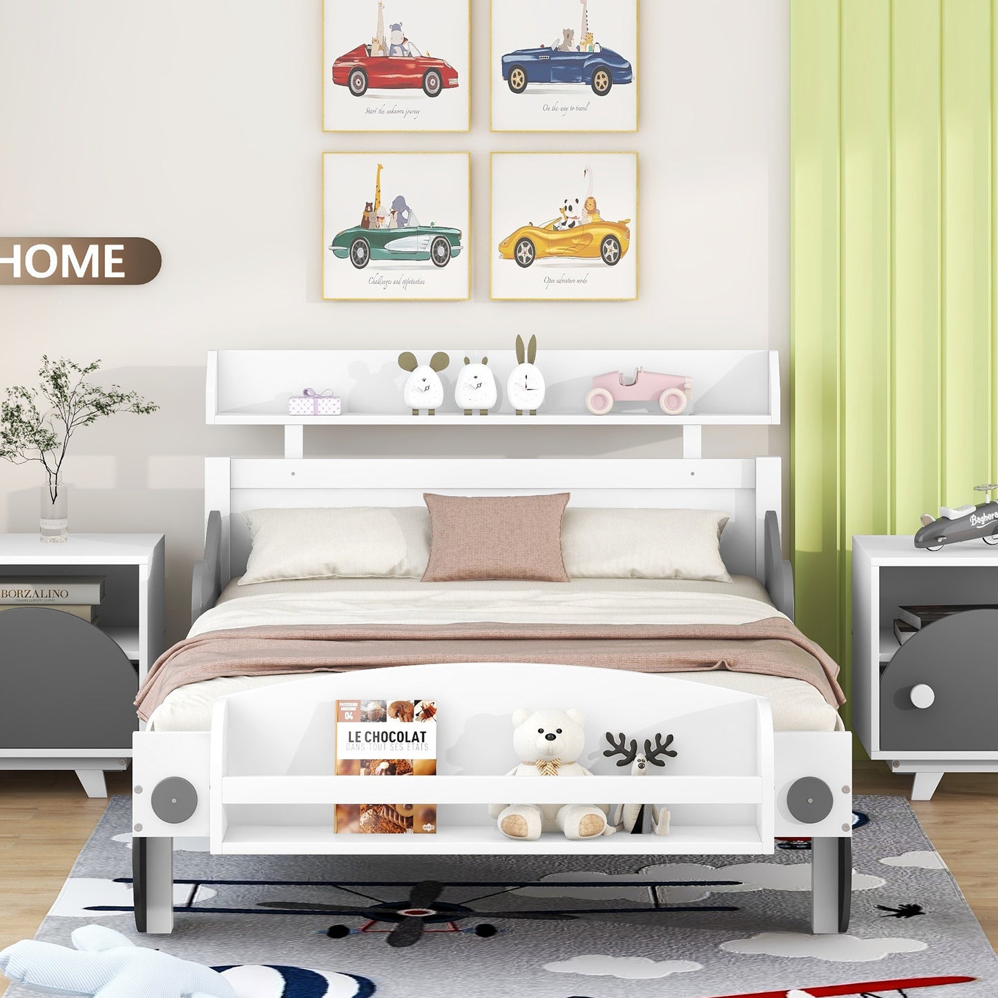 Dream Wheels Twin Bed