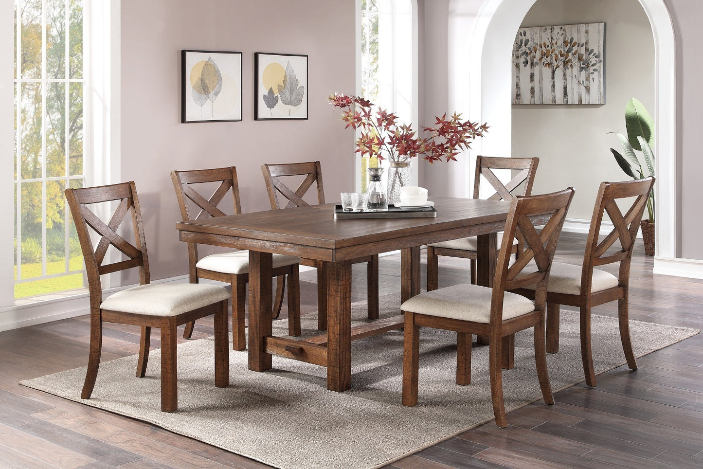 Evergreen Dining Table Set