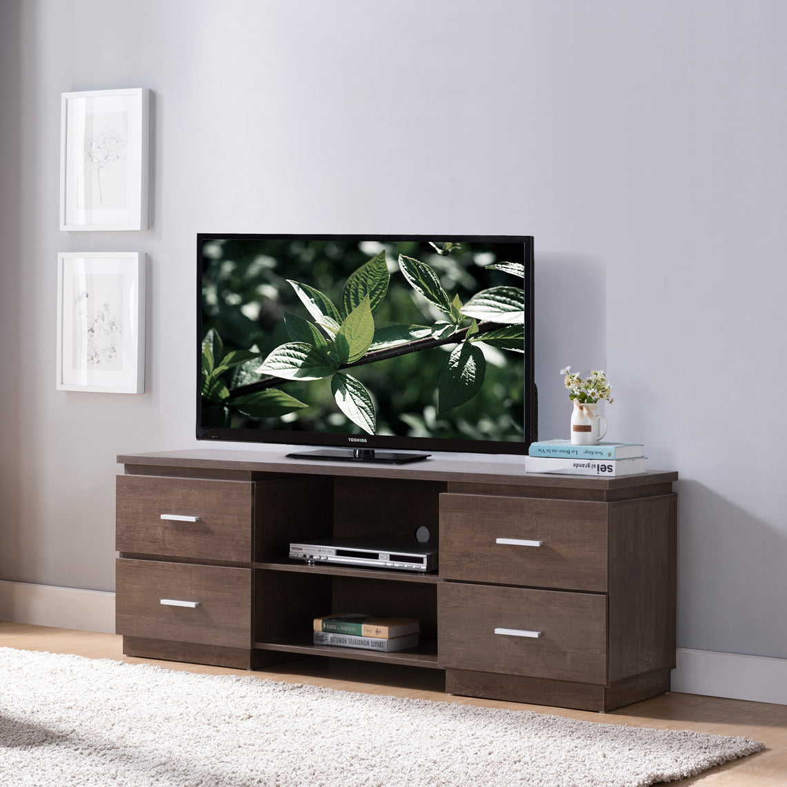 Amera TV Stand - Espresso