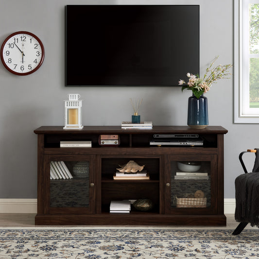 Zest TV Media Stand - Brown