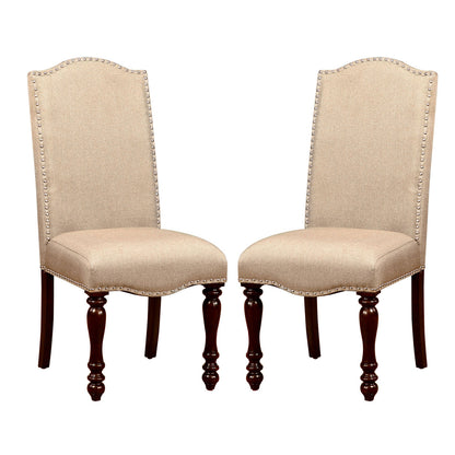 Harrington Fabric Upholstered Dining Chairs (Set of 2)