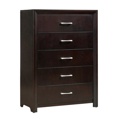 Silver Serenity 5-Drawer Chest