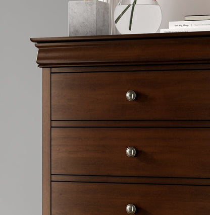 Louis Philippe Style - 5 Drawer Chest