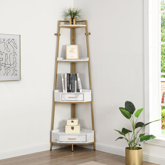 Corner Max Shelf - Gold