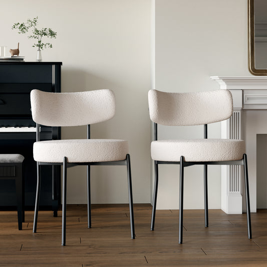 Charline Dining Chairs (Set of 2) - White