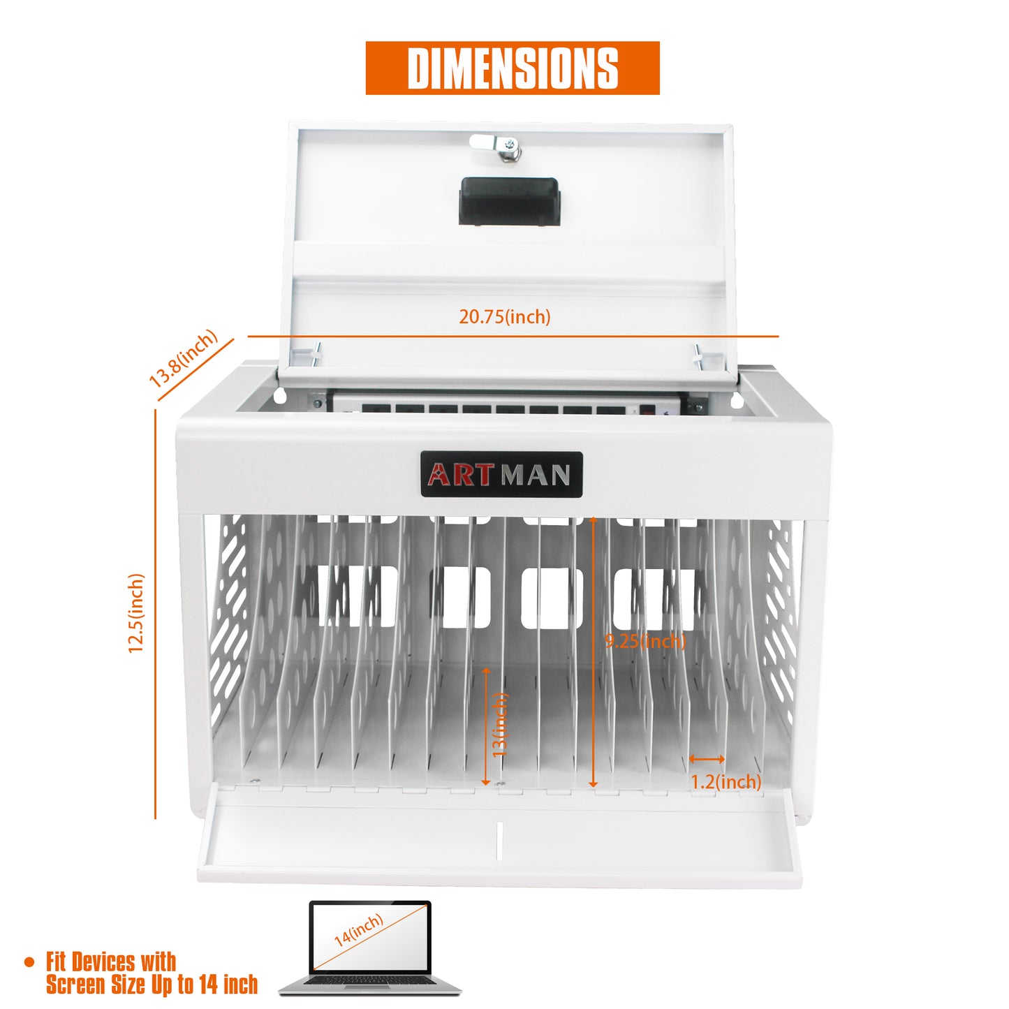 16 Bay Charging Cabinet