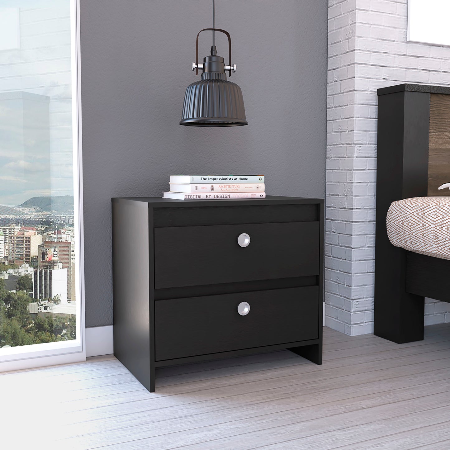 Noah Nightstand - Black