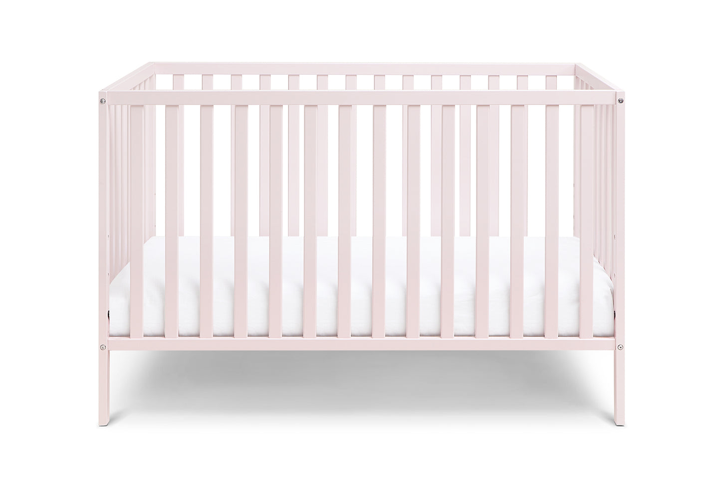 Palmer 3-in-1 Convertible Island Crib - Pink