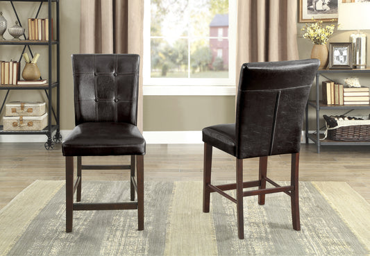 Sapan Counter Height Chairs (Set of 2) - Espresso
