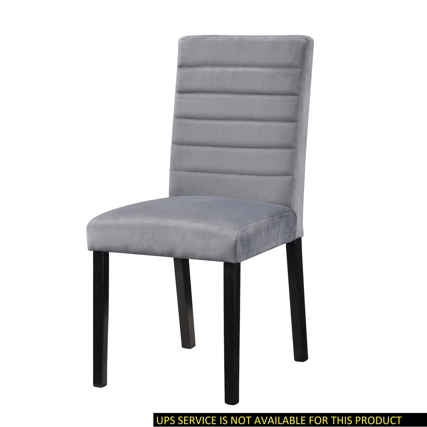 Mobix Dining Velvet Chair (Set of 2) - Gray