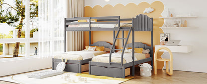 Velvet Dreams Triple Bunk Bed