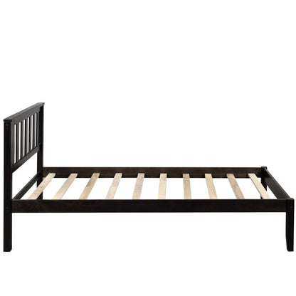 Twin Espresso Bed