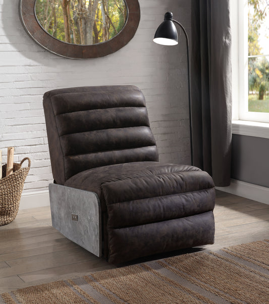 Ozone Power Motion Recliner 2-Tone - Brown