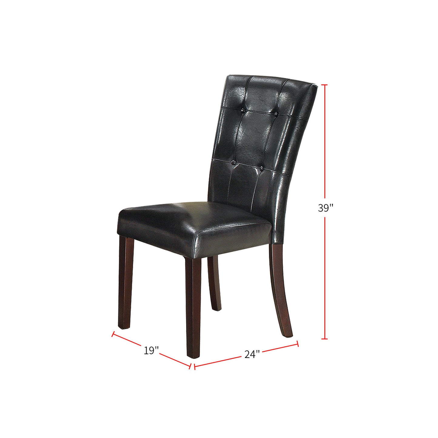 Elegant Ebony Dining Chairs